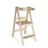 Bigjigs Toys Foldable Toddler Tower | Wooden Kids Kitchen & Counter Helper
