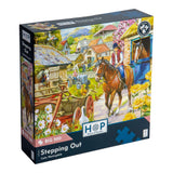 Stepping Out BIG 500 Piece Jigsaw Puzzle