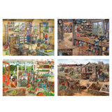 4 x 500 - Time to Potter 500 Piece Jigsaw Puzzles