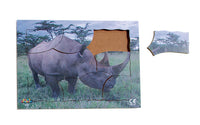 Endangered Animals - Black Rhino - JJ741